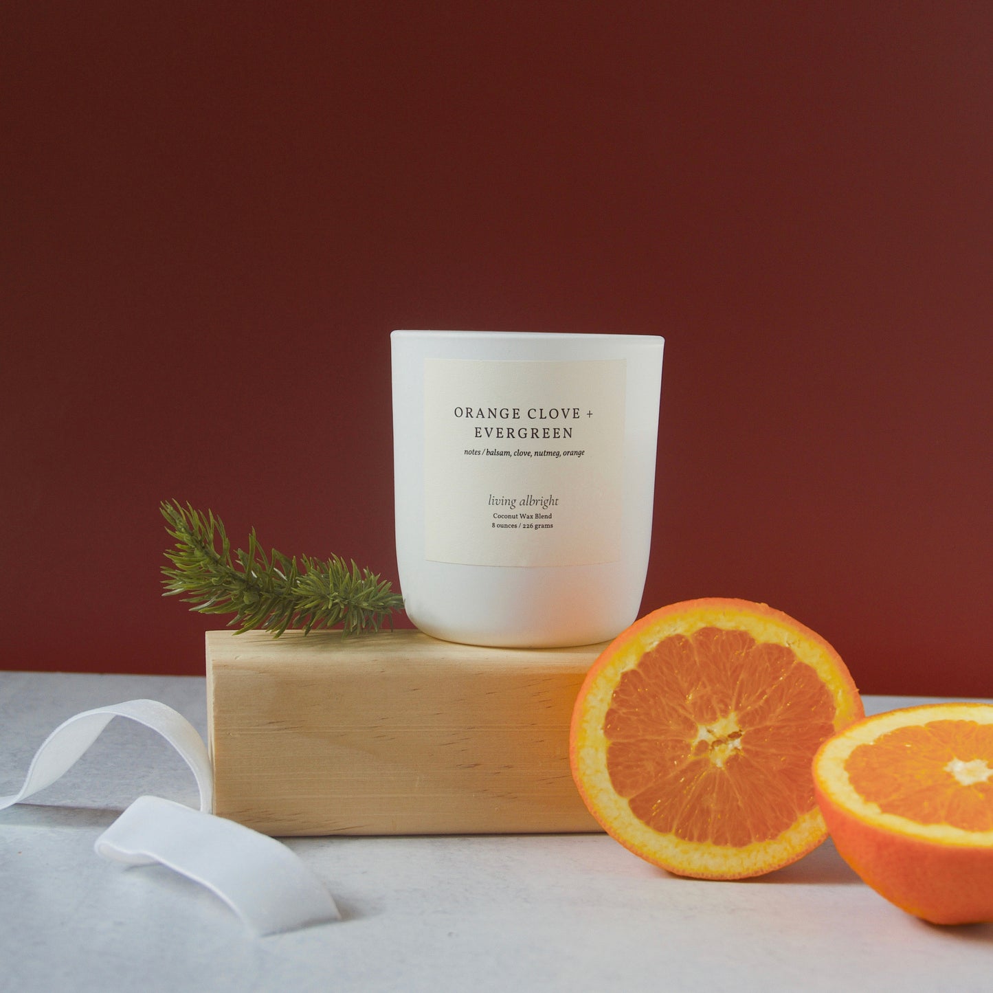 Orange Clove + Evergreen